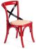 Baby Larkin Chair (Set of 2 - Red & Straw Cushion)