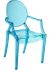 Baby Anime Chair (Set of 2 - Transparent Blue)