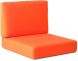 Cosmopolitan Armchair Cushion (Orange)