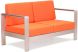 Cosmopolitan Sofa (Orange)