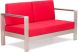 Cosmopolitan Sofa (Red)