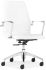 Lion Low Back Office Chair (White)