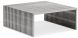 Novel Square Coffee Table (Stainless Steel)