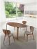 Virginia Key Dining Set (with Overton Chairs - Dove Grey)
