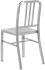 Army Chair (Set of 2 - Brushed Stainless Steel)