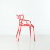 Trinity Stackable Chair (Set of 2 - Red)