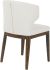 Cabo Chair (White With Solid Wood Base)