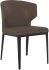 Cabo Chair (Brown With Metal Base)