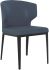 Cabo Chair (Stone Blue With Metal Base)