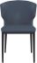 Cabo Chair (Stone Blue With Metal Base)