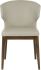 Cabo Chair (Taupe With Solid Wood Base)