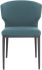 Cabo Chair (Chenille Atlantis With Metal Base)