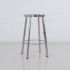 Twist Bar Stool (Set of 2 - Polished Stainless Steel)