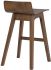Ava Low Back Bar Chair (Set of 2 - Cocoa)