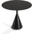Cosette Marble Side Table (Large - Black)