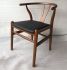 Dagmar Chair (Set of 2 - Walnut & Black Leather)