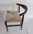 Hannah Chair (Black & Natural Cord)