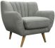 Lilly Fauteuil (Gris Clair)
