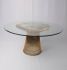 Lovise Dining Table (Gold)