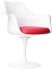 Maisie Armchair (Red & White)