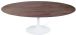 Maisie Dining Table (Oval - Walnut Top)