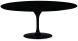 Maisie Dining Table (Oval - Black Lacquered)