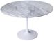 Maisie Dining Table (Round - White Marble)