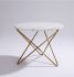 Manon Coffee Side Table (White Marble)