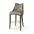 Logan Bar Stool (Walnut - Chesterfield Grey Leather)