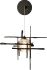 Tura Seeded Glass Low Voltage Sconce (Oil Rubbed Bronze & Seeded Clear Glass)
