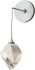 Chrysalis Low Voltage Sconce (Small - White & White Crystal)