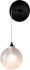Fritz Globe Low Voltage Sconce (Ink & Frosted Glass)