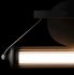 Libra LED Sconce (Black & Clear Glass)