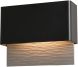 Stratum Dark Sky Friendly LED Outdoor Sconce (Coastal Black - Coastal Burnished Steel)