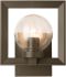 Frame Outdoor Sconce (Small - Coastal Bronze & Water Glass)