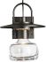 Mason Outdoor Sconce (Large - Coastal Oil Rubbed Bronze & Clear Glass)