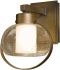 Port Outdoor Sconce (Small - Coastal Bronze & Seeded Clear Glass)