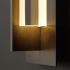 Axis Outdoor Sconce (Large - Coastal Bronze & Clear Glass)