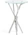 Brindille Accent Table (Sterling & Glass Top)