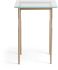 Senza Side Table (Soft Gold & Glass Top)