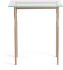 Senza Side Table (Soft Gold & Glass Top)