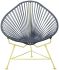 Acapulco Chair (Grey Weave on Yellow Frame)