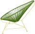 Acapulco Chair (Cactus Weave on Yellow Frame)