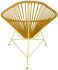 Acapulco Chair (Caramel Weave on Yellow Frame)
