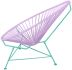 Acapulco Chair (Orchid Weave on Mint Frame)