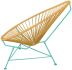 Acapulco Chair (Caramel Weave on Mint Frame)