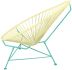 Acapulco Chair (Ivory Weave on Mint Frame)