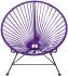 Innit Chair (Purple Weave on Black Frame)