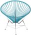 Innit Chair (Blue Weave on Chrome Frame)