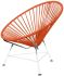 Innit Chair (Orange Weave on Chrome Frame)